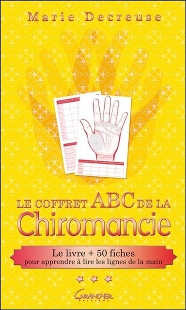 Le coffret ABC de la Chiromancie  - Marie Decreuse - Grancher